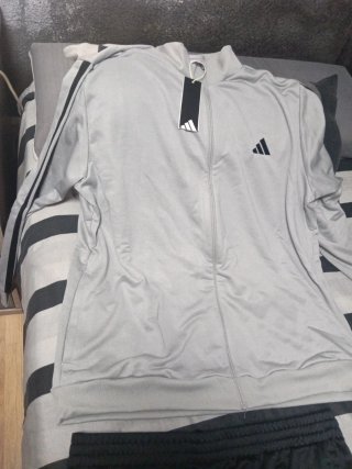 Chándal Adidas Talla XXL Gris y Negro (talla50/52)