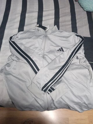 Chándal Adidas Talla XXL Gris y Negro (talla50/52)