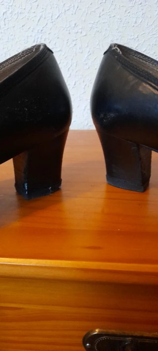 Zapatos Salón Paco Herrero Piel Negros