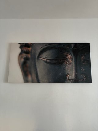 Cuadro Buda Negro y Marrón