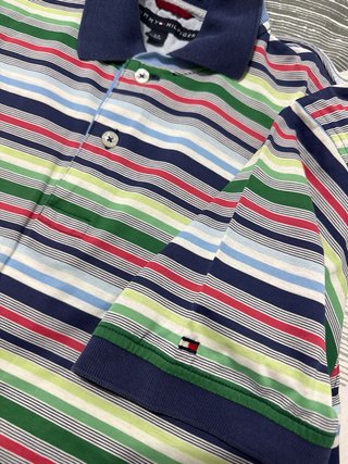 Camisa Polo Tommy Hilfiger Rayas Multicolor