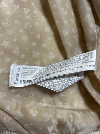 Chaqueta pelo Bershka talla S