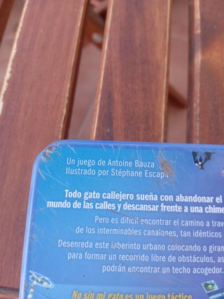 No sin mi gato - Antoine Bauza-Juego de mesa