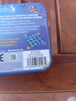 No sin mi gato - Antoine Bauza-Juego de mesa