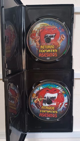 Pack 2 Películas DVD: LOS TOMATES ASESINOS