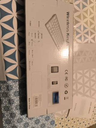 Teclado Inalámbrico Bluetooth 2.4GHz