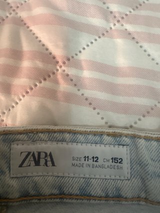 Falda vaquera Zara 11-12 años