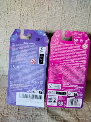 Lote Princesas Disney: Bella y Rapunzel