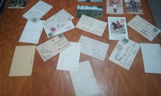 Lote Postales Antiguas Militares