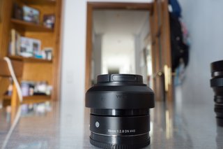 Objetivo Sigma 19mm f2.8 para Sony E