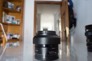 Objetivo Sigma 19mm f2.8 para Sony E