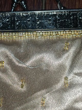 Bolso de fiesta vintage con pedrería