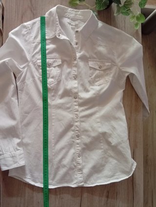 Camisa vaquera blanca