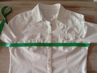Camisa vaquera blanca