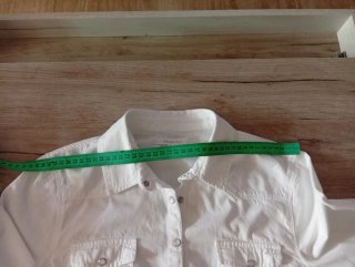 Camisa vaquera blanca