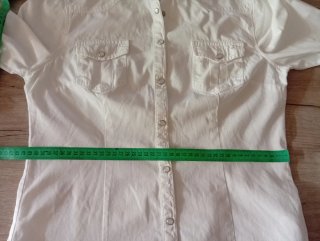 Camisa vaquera blanca