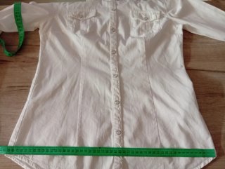 Camisa vaquera blanca