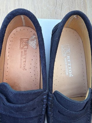 Mocasines serraje marino talla 29 niño