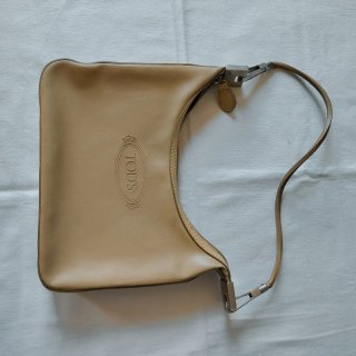 Borsa Tod's donna a spalla beige