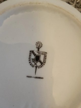 Juego de café porcelana Vico Arnedo