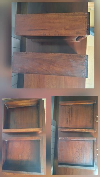 Aparador Teca con Puertas Correderas