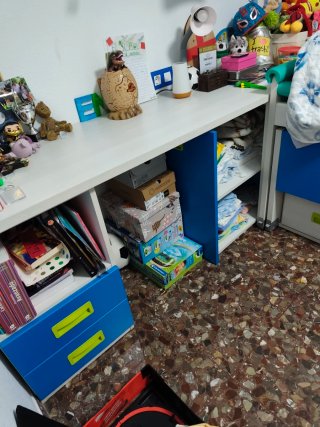 Cama nido infantil con escritorio Negociable