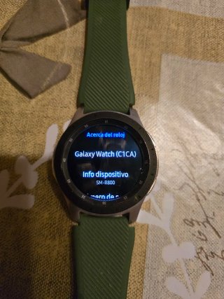 Samsung Galaxy Watch SM-R800 Plata/Verde