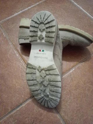 Scarpe Nero Giardini 37 Beige/Bianco