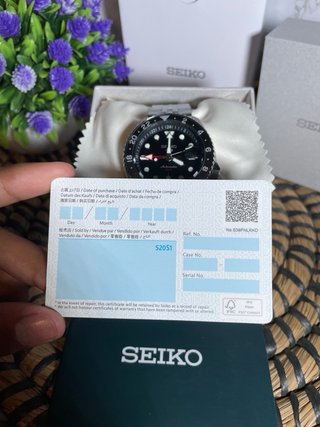 Seiko 5 Sports GMT SSK001K1 | Nuevo, Full Set, 202