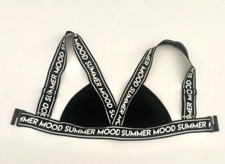 Bikini deportivo negro 'Summer Mood' Talla S