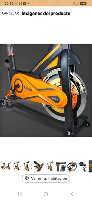 Bicicleta Spinning Trainer Alpine 8500 NUEVA