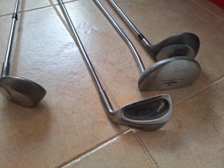 Lote 7 palos de golf Wilson ProStaff + fundas
