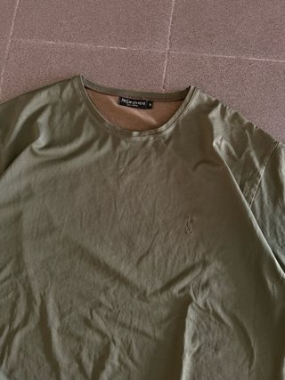 Camiseta Yves Saint Laurent Verde Hombre
