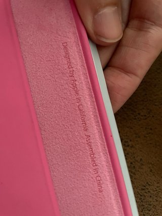 Funda iPad Rosa Apple Smart Cover