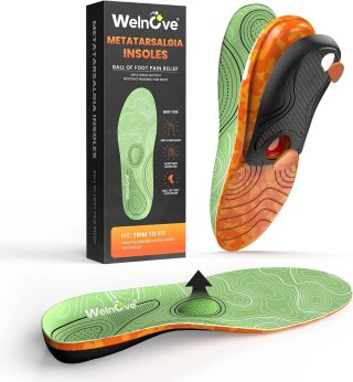 Plantillas Welnove alivio dolor Metatarsal Talla L