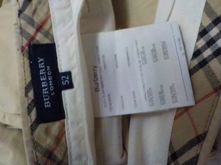 Pantalón Chino Burberry Beige Talla 52