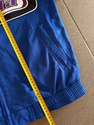 Chaqueta Deportiva Fila Azul y Negra