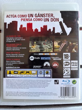 Juego El Padrino II para PS3