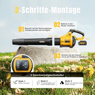 Soffiatore GEVEELIFE 18V a Batteria