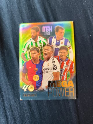 Carta Cromos Mega Power 2025/26