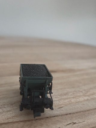 Vagoneta verde Carbón IBERTREN Escala N Mod.462