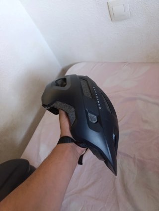 Casco Bicicletta Decathlon Nero