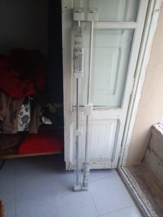 2 Soportes cortina IKEA metal