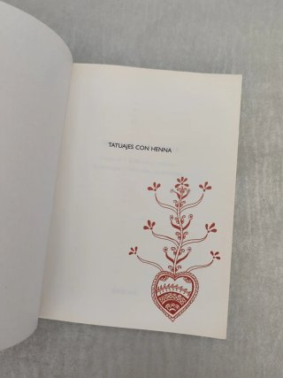 Libro Tatuajes con Henna