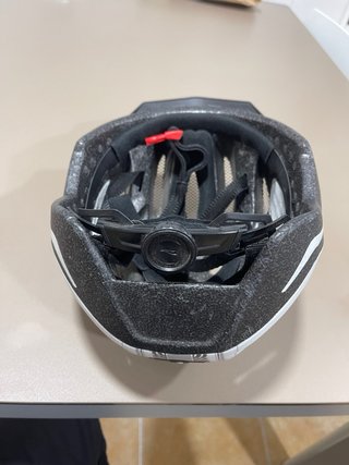 Casco de bicicleta blanco