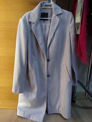 Gabardina New Look rosa talla 10