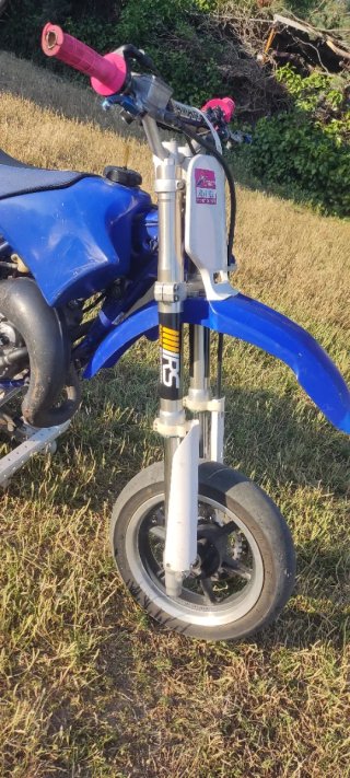 Yamaha YZ 85 Supermotard Azul/Blanco