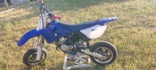 Yamaha YZ 85 Supermotard Azul/Blanco