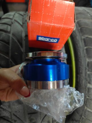 Quick Release Sparco para volante deportivo