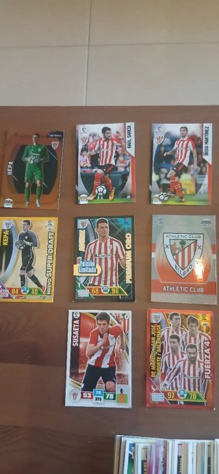 Colección Cartas Panini - REAL MADRID Y OTROS